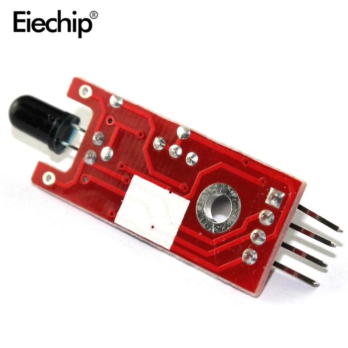 Gambar Sensor Api IR Flame Detector KY-026 4pin Digital & Analog Output Keyes dari Rajaduino undefined Tokopedia