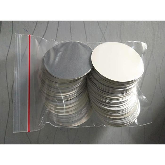 Gambar Aluminium Foil seal botol PET diameter 44 mm 4.4 cm dari Gavra-id undefined Tokopedia