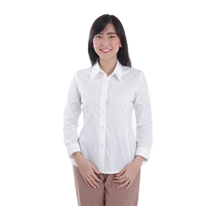Gambar KEMEJA KERJA LENGAN PANJANG CLASSIC - Putih dari adoreshop undefined Tokopedia