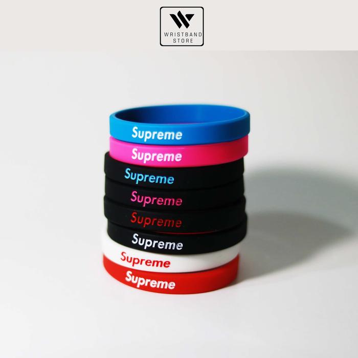 Gambar SUPREME HYPEBEAST – GELANG STREET STYLE ORIGINAL | ALL SIZE | 1 PCS dari wristbandstoreid undefined Tokopedia