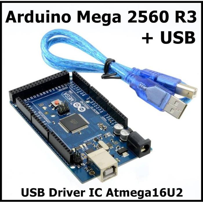 Jual Compatible Arduino Mega 2560 R3 16u2 + Kabel USB - Kota Medan - Pi ...