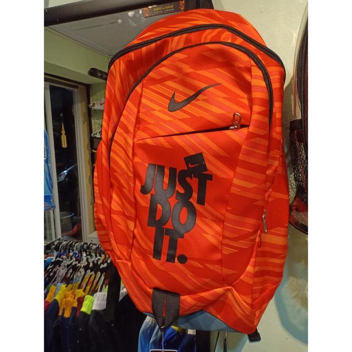 Gambar Tas Ransel Nike Just Do It Orange dari Warrior Solo undefined Tokopedia
