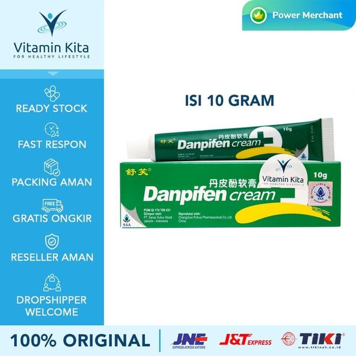 Gambar DANPIFEN CREAM 10GR SALEP EKSIM DERMATITIS GATAL dari VITAMINKITA_NEW undefined Tokopedia