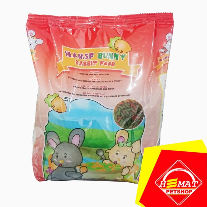 Gambar Makanan Kelinci Hams Bunny 400 Gram / Rabbit Food Hams Bunny dari Petshop Hemat Pet Shop undefined Tokopedia