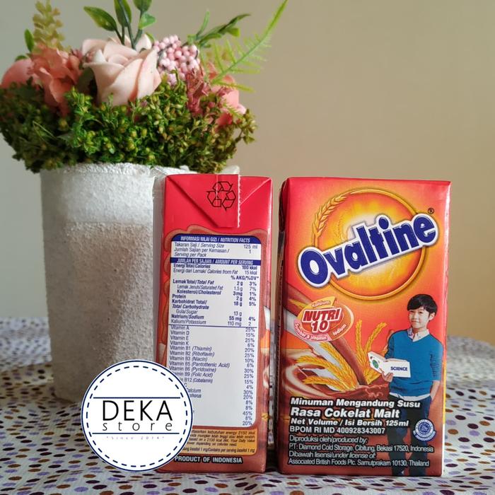 Gambar Susu Ovaltine UHT Chocolate Malt 125 ml dari Deka-Store undefined Tokopedia