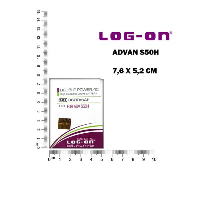 Gambar Baterai LOGON ADVAN S50H dari Bane shop 89 undefined Tokopedia