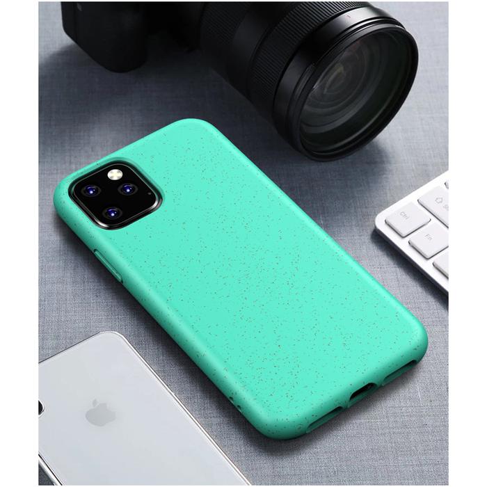 Gambar Premium Silicone Matte Case iPhone 11 Case iPhone 11 Pro Max - Tosca, iPhone 11 dari Allforgadget undefined Tokopedia