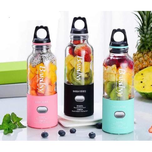 Gambar BARSNY PORTABLE JUICER BLENDER PORTABEL UKURAN 500ML Juice Cup USB dari Acc Perhiasan undefined Tokopedia