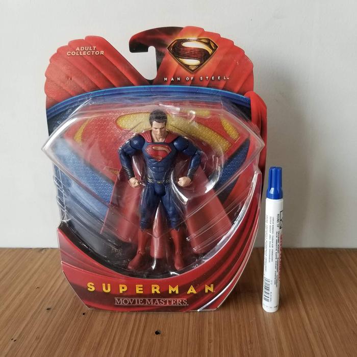 Gambar mainan action figure superman man of steel movie master by mattel dari Mainan Toys Action Figure undefined Tokopedia