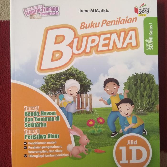 Jual Bupena Kelas 1d Sd Penerbit Erlangga Jakarta Timur Toko Buku Lestari Tokopedia
