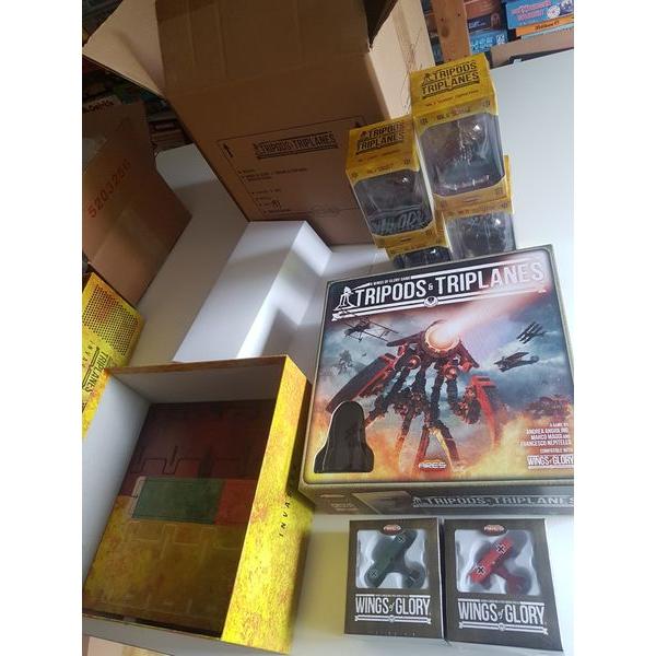Jual Wings of Glory Tripods & Triplanes Kickstarter Edition Board Game Jakarta Utara