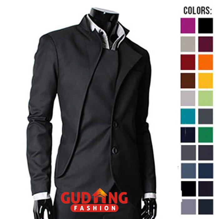 Gambar Blazer Slimfit Korea BLZ 602 - Warna A, XL dari Gudang Fashion Id undefined Tokopedia