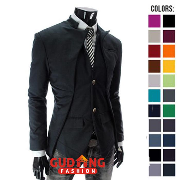 Gambar Blazer Slimfit Korea BLZ 602 - Warna B, XL dari Gudang Fashion Id undefined Tokopedia