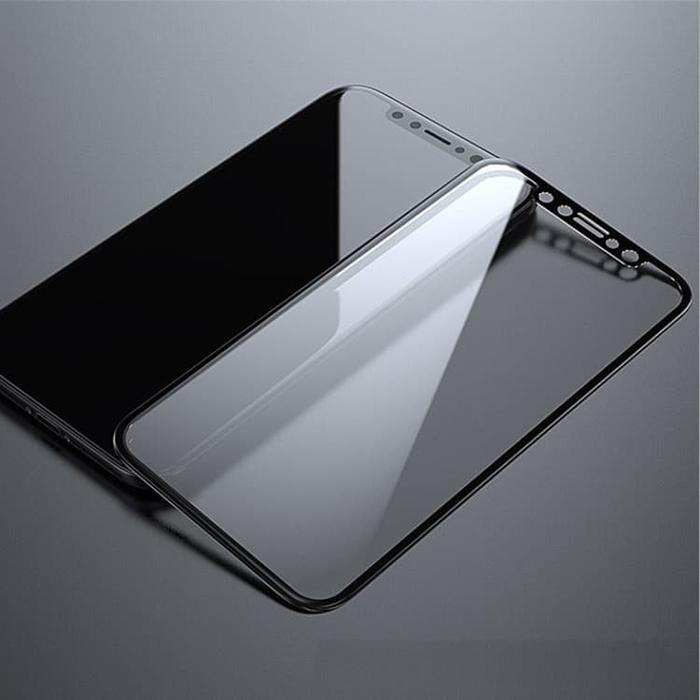 Tempered Glass Full Cover iPhone Xs Max iPhone Xr iPhone 11 Pro Max  Hitam, iPhone X Xs