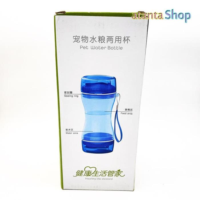 Gambar 2 in 1 - Botol Minum Dan Tempat Makan jadi Satu untuk dog cat lover dari atanta Shop undefined Tokopedia