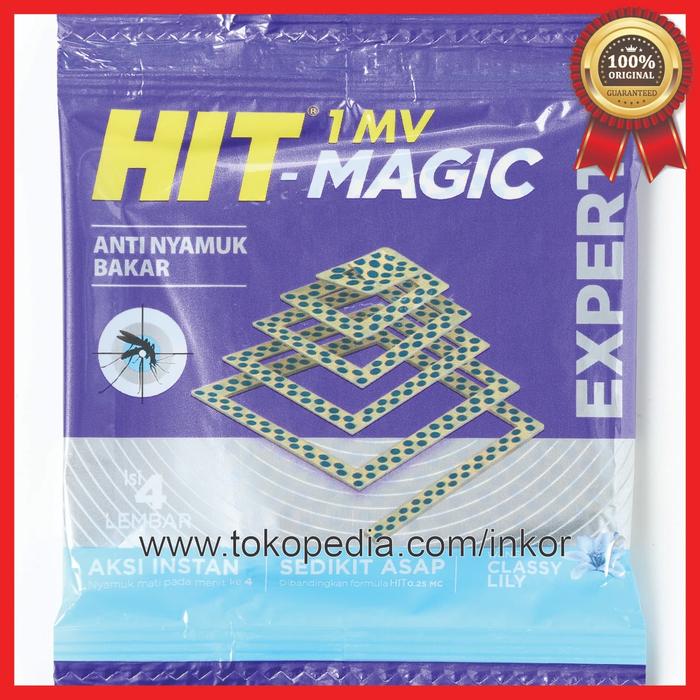 Gambar HIT EXPERT PIRAMIDA OBAT NYAMUK BAKAR CLASSY LILY 4PCS dari Inko. undefined Tokopedia