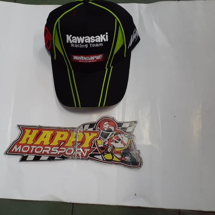 Jual Topi MOTOGP cap Kawasaki racing 