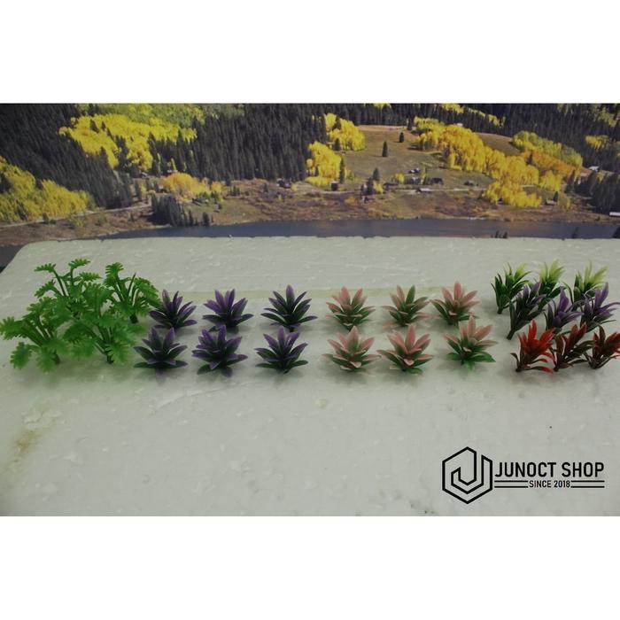 Gambar MAKET BUNGA RUMPUT TAMAN POHON 2,5 CM - DIORAMA MAKET MINIATUR dari Junoct Shop undefined Tokopedia