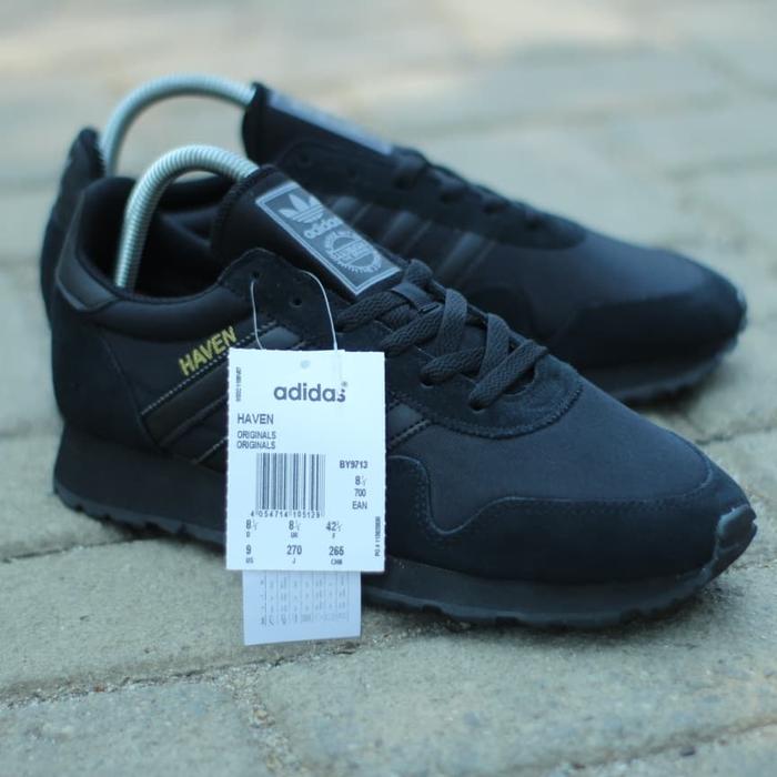 Gambar adidas HAVEN FULL BLACK Original - Hitam, 43 dari Rizky Collection.com undefined Tokopedia