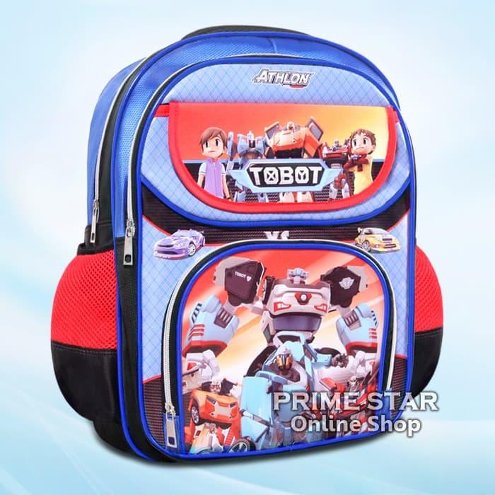 Gambar TAS ANAK SEKOLAH SD RANSEL BACKPACK TOBOT 16-01 dari Prime Star undefined Tokopedia