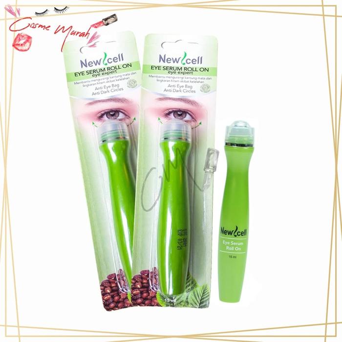 Gambar PURBASARI New Cell Eye Serum Roll On / Hilangkan Mata Panda dari Cosme Murah undefined Tokopedia