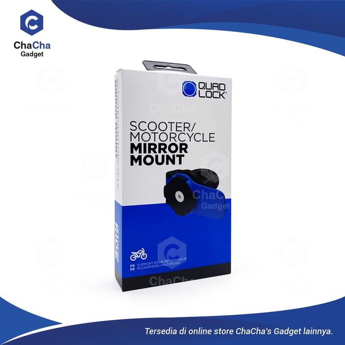 Gambar Quad Lock Secure Versatile Scooter Motorcycle Mirror Mount dari ChaCha Gadget_NEW undefined Tokopedia