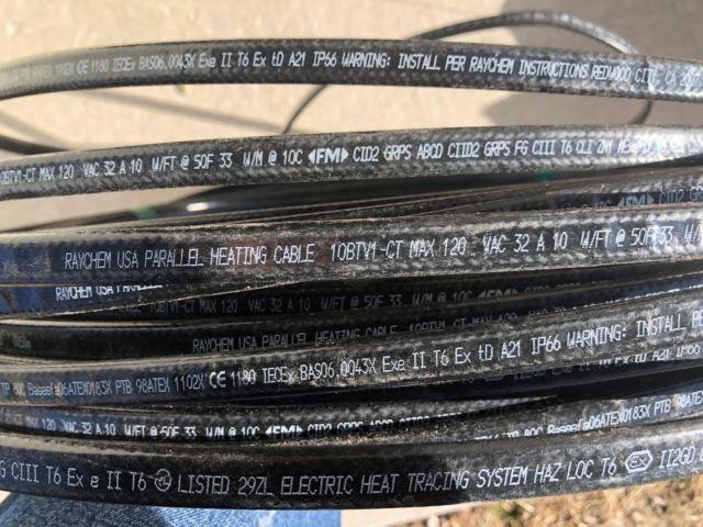 Jual Raychem Electric Heat Trace Parallel Heating Cable 10BTV1-CT MAX ...