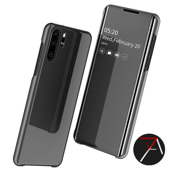 Gambar Huawei P30 Pro P30Pro Flip Mirror Clear View Motif Cover Case Casing - Gold, Huawei P30 Pro dari 17 Agustus Case undefined Tokopedia