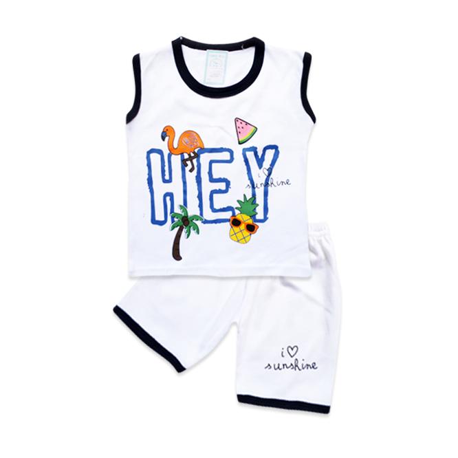 Gambar WakaKids Baju Anak Laki Laki Singlet Kaos Flamingo 3197 Everyday - Merah dari Wakakids undefined Tokopedia