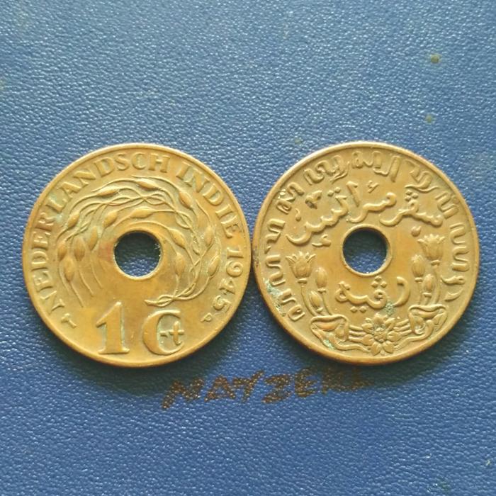 Jual Koin Kuno 1 Cent Bolong 1945 Nederland Indie Indonesia Jaman Belanda Kab Tangerang Nayzerl Olshop Tokopedia