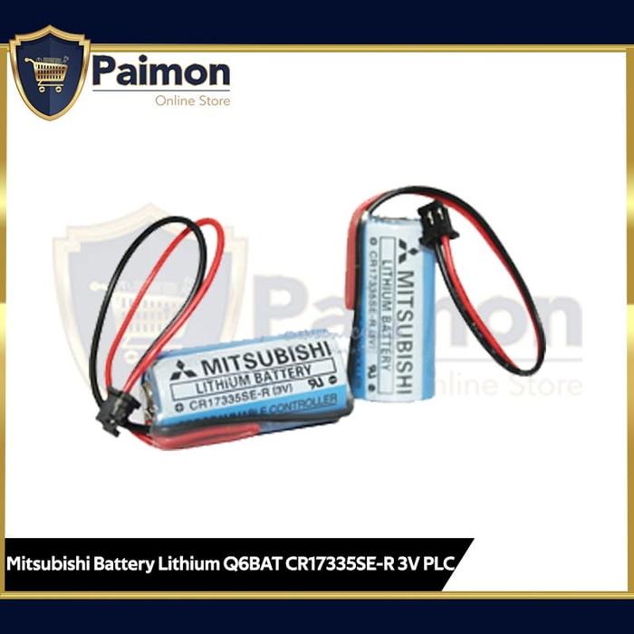 Confezione Da 10 Batterie PLC CR17335SE-R (3V) Per Mitsubishi QNS Q6BAT