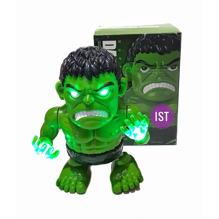 Gambar HULK Super Hero Dance Robot dari istanatoys.net undefined Tokopedia