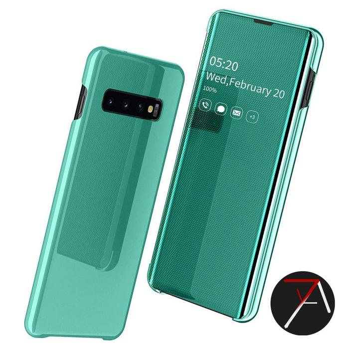 Jual Samsung S10Plus S10 Plus Flip Mirror Clear View Motif Cover