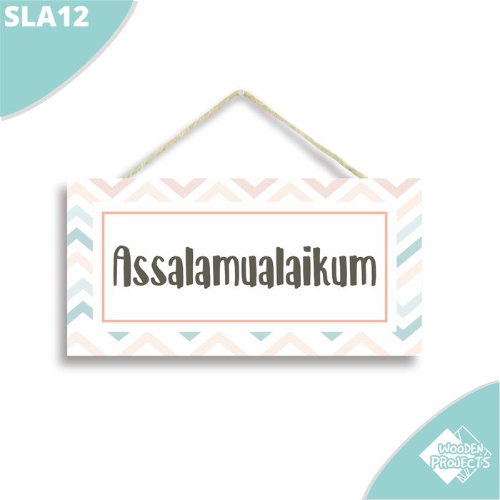 Gambar Hiasan pintu rumah rumah motif zigzag simple - A12 - Assalamualaikum dari Wooden Projects_NEW undefined Tokopedia