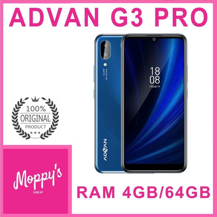 Gambar ADVAN G3 PRO SMARTPHONE GARANSI RESMI ADVAN INDONESIA - Hitam dari MOPPYMYSHOP undefined Tokopedia
