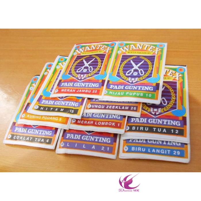 Gambar WANTEX PADI GUNTING Pewarna Kain - BIRU MARINE dari damai-tbk undefined Tokopedia