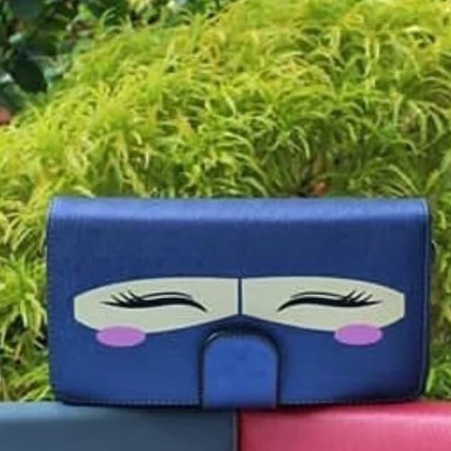 Gambar Dompet wallet lipat niqabb - Biru dari grosir backpack bandung undefined Tokopedia