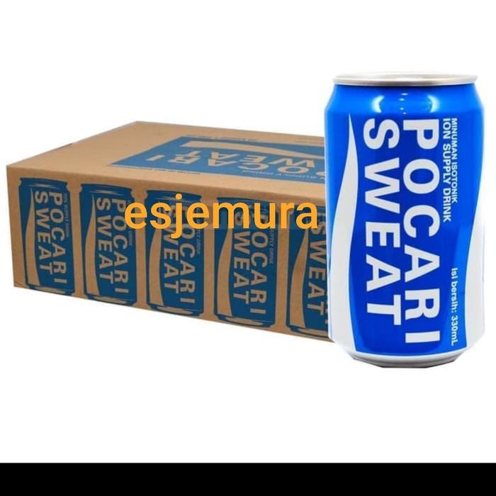 Gambar Pocari Sweat Kaleng perdus isi 24 kaleng dari esjemura@ undefined Tokopedia