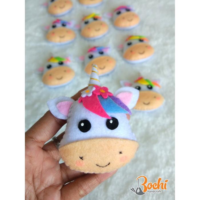 Jual Gantungan Kunci Unicorn Littel Ponny Head Kota Surabaya Bochi Handcraft Tokopedia