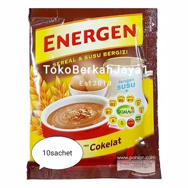 Gambar Energen rasa cokelat susu dan sereal per 1gt - berkahjayaid dari Berkahjaya.id undefined Tokopedia