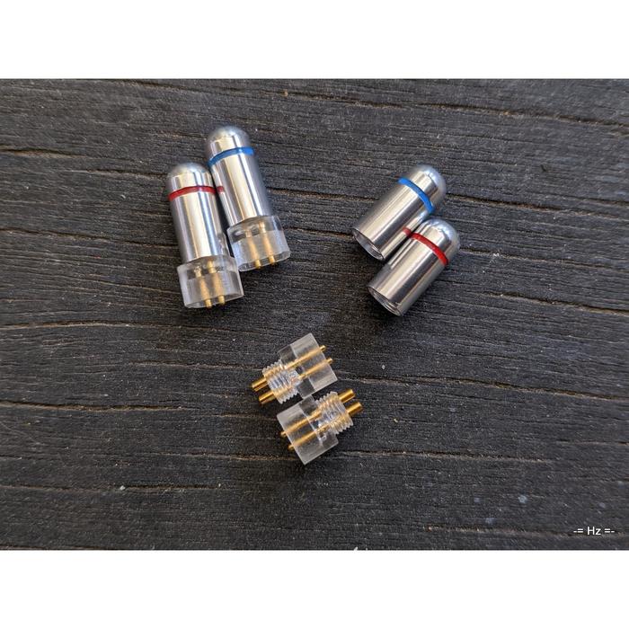 Gambar 1 set 2 Pin 0.78mm for QDC UE Pro UM male Straight connector - Black dari HERZ Garage undefined Tokopedia