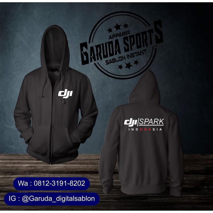 Gambar Jaket Sweater Hoodie Drone Dji Spark Indonesia dari Kaoesthetic undefined Tokopedia