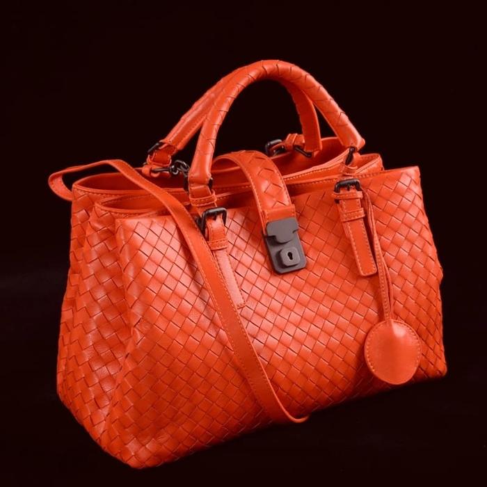 Gambar tas kulit import - Merah dari Sintabag undefined Tokopedia