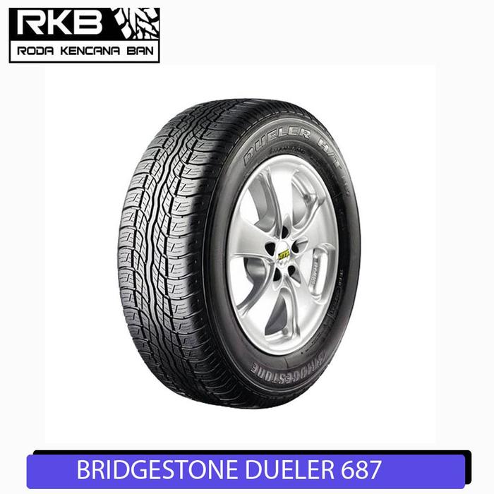 Gambar Bridgestone Dueler D687 235/60 R16 ban mobil OEM Toyota Rush dari Roda Kencana Ban Cimahi undefined Tokopedia