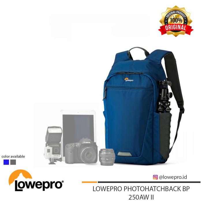 Gambar Lowepro Photo Hatchback BP 250 AW II - Biru dari Lowepro Indonesia undefined Tokopedia