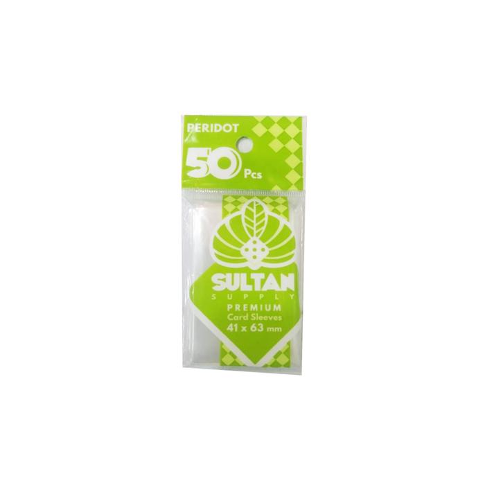 Gambar Sultan Supply 41x63mm premium Card Sleeves (Peridot) dari Monopolis Wonder undefined Tokopedia
