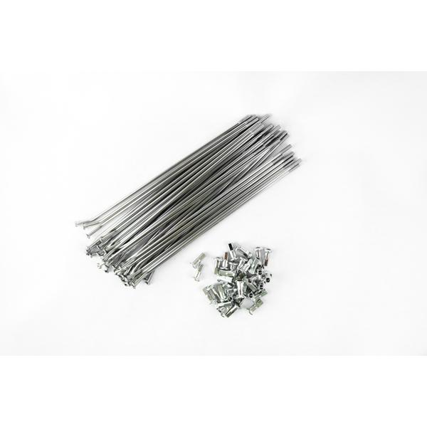 Gambar JARI-JARI TK 08G X 219 N08G BLACK / CHROME - Chrome dari TK Racing undefined Tokopedia