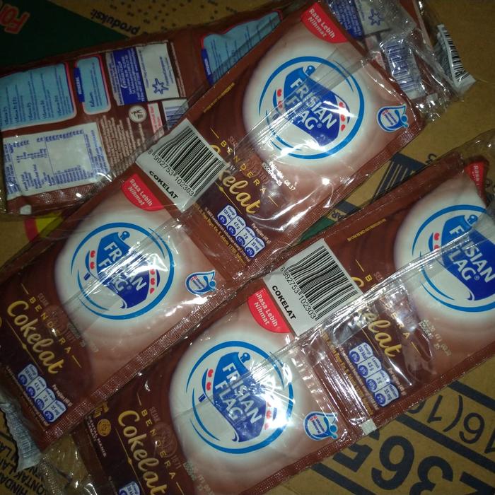 Gambar susu kental manis sachet coklat | Frisian flag coklat | cap bendera dari aneka barang 888 undefined Tokopedia