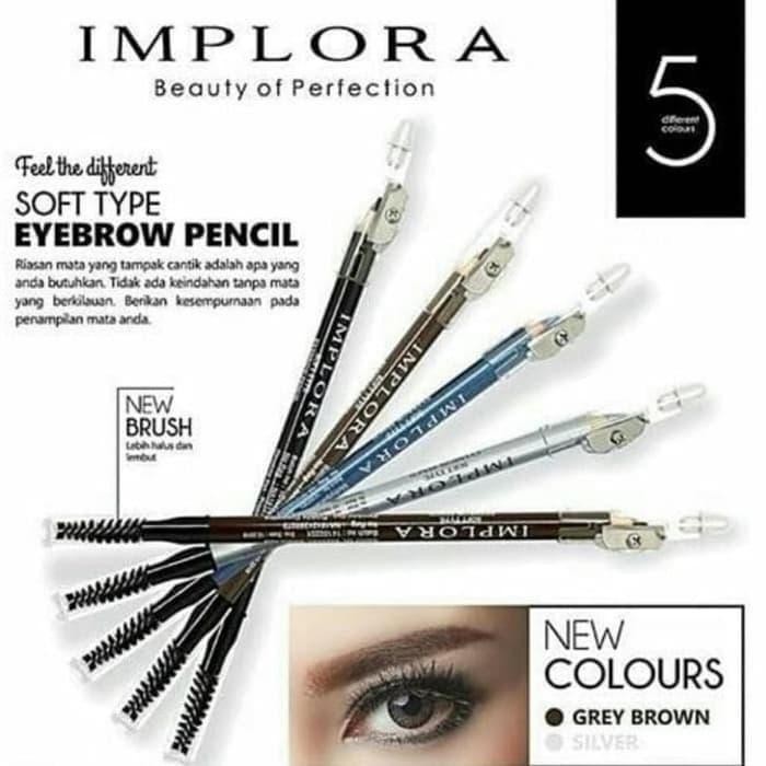 Gambar Pensil alis IMPLORA - SILVER dari BATIGEDE STUFF undefined Tokopedia