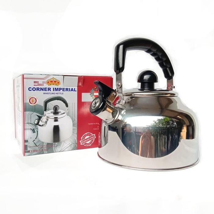 Gambar Teko Air Masak Bunyi Stainless Steel Imperial 3 liter dari Danie olshop undefined Tokopedia